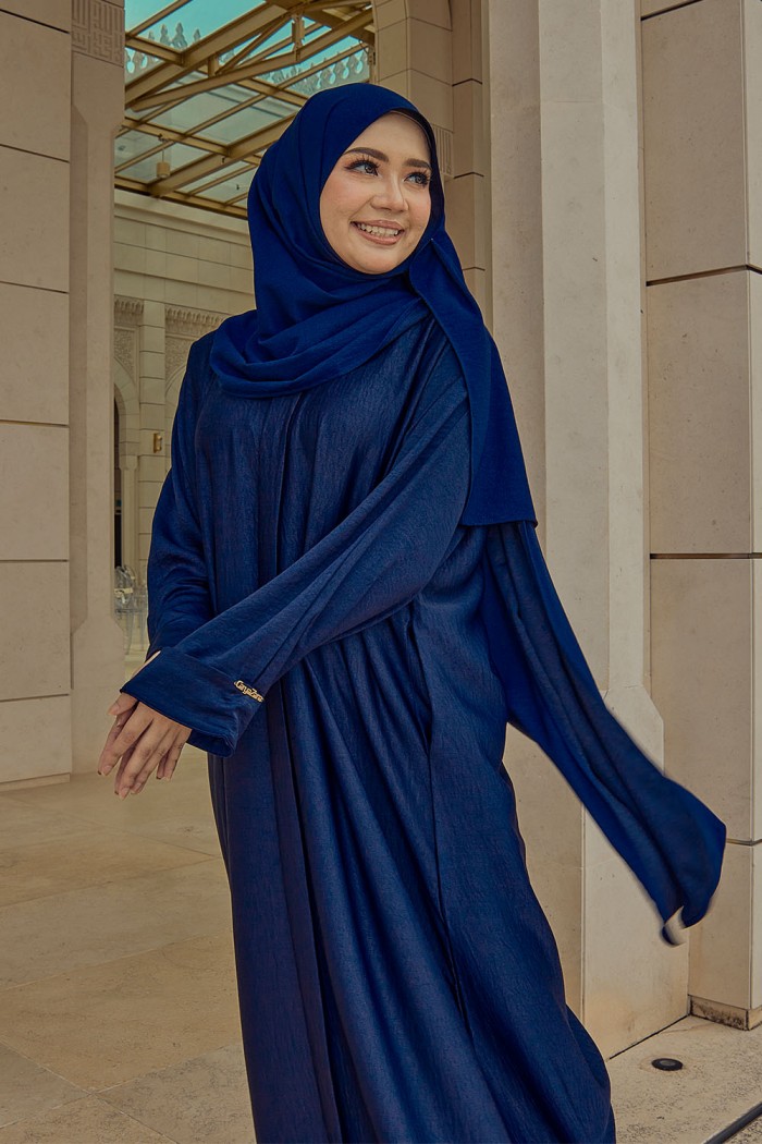 Abaya Aisyah - Navy Blue